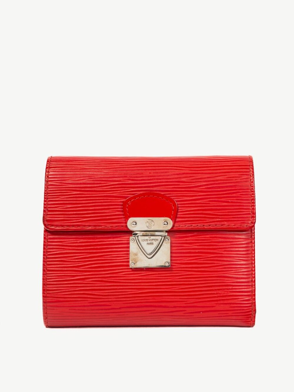 Louis Vuitton Koala Rouge Epi Leather Compact Wallet